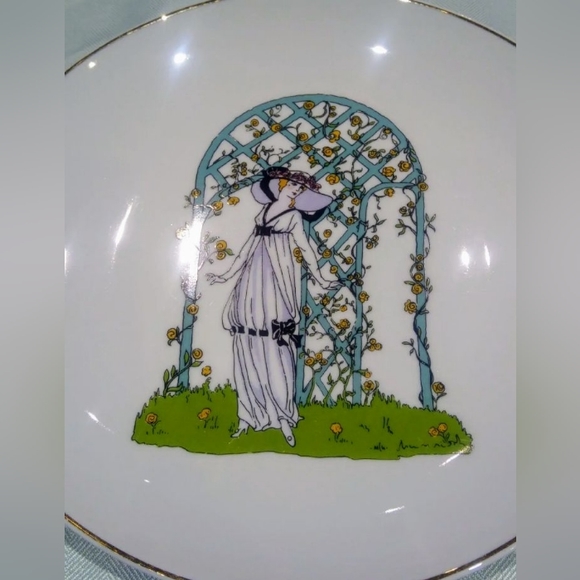 Fine porcelain wall hanging Collectable plate. By naaman Israel - Picture 6 of 9
